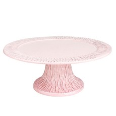마조그레이스 이태리 케이크 부페 접시, 핑크, 1개
