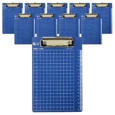 BlueMato 方形剪貼板 A5 CBP005, 混色, 10片