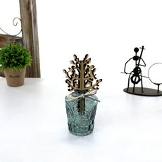 香薰棒+玻璃瓶組合, 綠色