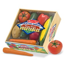 Melissa&Doug 美國瑪莉莎 蔬菜造型玩具組 MD4083, 混色