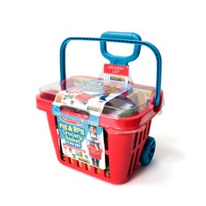 Melissa and Doug 雜貨店把手推車遊戲屋套裝 MD4073, 混色