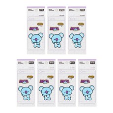 라인프렌즈 BT21 모바일 데코 스티커 2탄, 코야, 7개입