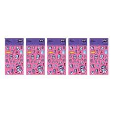 라인프렌즈 BT21 젤리 스티커, 망, 5개입