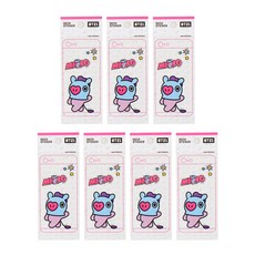 라인프렌즈 BT21 모바일 데코 스티커 2탄, 망, 7개입