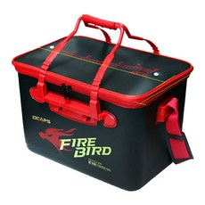디캡스 파이어버드 밑밥통 45L, 블랙