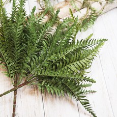 都市花園人造蕨葉叢 2入, 單一顏色