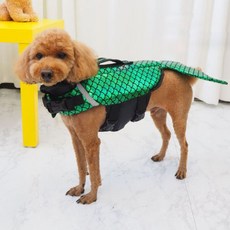 U&Pet 小狗美人魚救生衣（L 碼）救生衣/管, 綠色