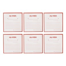 JAM STUDIO 100本必讀書籍, 混色, 6件