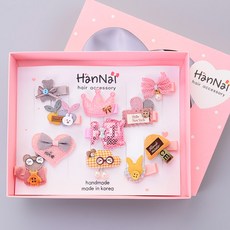 HANNAL RIBON 造型髮夾11件組