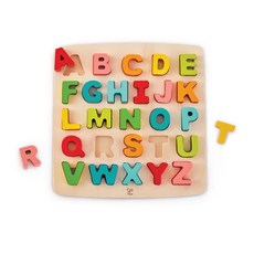 Hape 大寫字母3D拼圖, 1入
