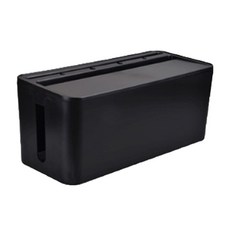 OMT 延長線整理箱 M-STORAGE 黑色, 1個