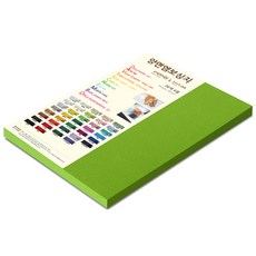 paperculture 雙面壓紋紙 達文西壓紋 4開 No.34 沙特勒茲綠, 60張