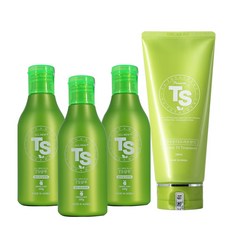 TRUST TS All New Plus健髮洗髮精 100g 3瓶+Premium強健髮根護髮素 200ml, 1組