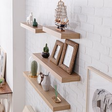 Ease Heim 凱特室內設計無支架層架, 橡木色