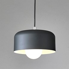 Saetbyeol House 1等吊燈照明 小型 韓國產 LUJN-021, 黑色的