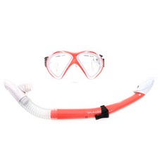aTIna 青少年潛水用面鏡+呼吸管 J192, 珊瑚