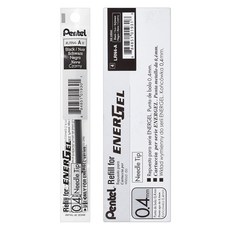 Pentel LRN4-A 筆芯 0.4mm, BLACK, 1套, 12個