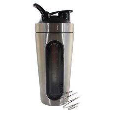 KU SPORTS 不鏽鋼補充品搖搖杯, 銀色