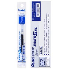 Pentel 飛龍文具 圓珠筆筆芯 0.7mm LR7-C, 讓, 12件