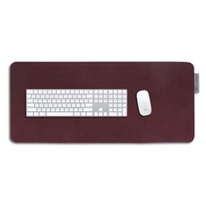 Alcantara 第2季 雙面 XL 滑鼠長墊 35 x 80 cm, 勃根地香檳色, 1個