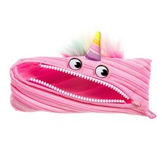 zIpIt 獨角獸怪物筆袋, 粉色的, 1個