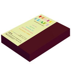 紙文化雙面色紙 新海藍色 16開 No.25 深紅色, 280張