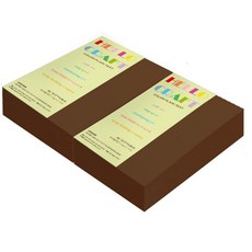 paperculture 雙面色紙 New C-Plain A6 No.26 栗色, 800張