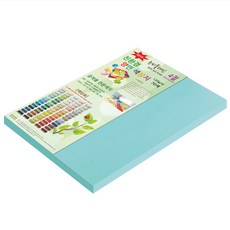紙文化雙面色紙 新型平滑紙 4開 No.17 翡翠色, 120張