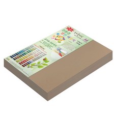紙文化New S Plain雙面色紙 A4 No.56 褐色 240張, 1個