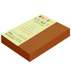 紙文化雙面色紙 新海軍藍色 16開 No.23 土黃色, 280張