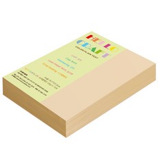 紙文化雙面色紙 新型平滑紙 16開 No.33 米色, 280張