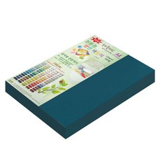 紙文化New S Plain雙面色紙 A4 No.63 青綠色 240張, 1個