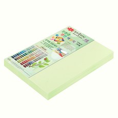 paperculture 雙面色紙 New C-Plain 8開 No.02 淺翡翠綠, 200張