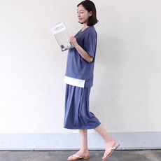 맘스케치 모던수유 임산부 상하의 세트