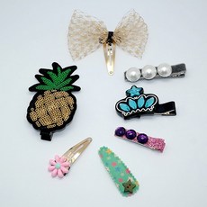 KIDSLET Pineapple 7 種髮飾