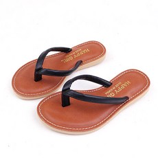 清新女童快樂女孩夾腳拖