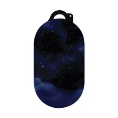 DANBURI 仙人掌圖案Galaxy Buds耳機保護殼, 星空, 單一規格