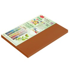 紙文化New S Plain雙面色紙 4開 No.DN23 黃土色 120張, 1個