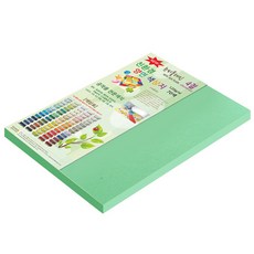 paperculture New C-Plain 雙面色紙 4開 No.DN39 祖母綠色 120張, 1個