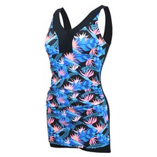 KOOGI ADVENTURE ADVENTURE 女款棕櫚葉印花連身泳衣 KF-M401