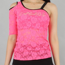 CHORUS LINE Viva Outlet 舞蹈運動上衣 CS19080, 粉色的