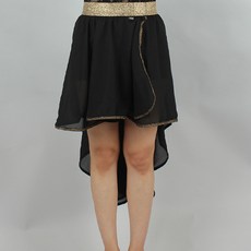 CHORUS LINE Viva Outlet 舞蹈運動裙 CH19066, 黑色的