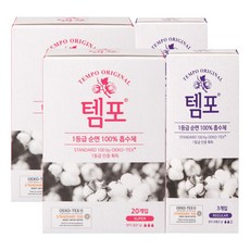 템포 체내형생리대 슈퍼 20p + 레귤러 3p, 2세트, 2세트, SUPER/REGULAR