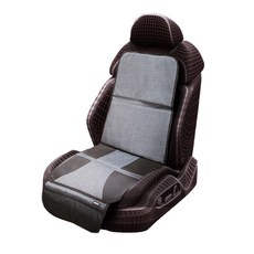 高級汽車座椅保護墊, 灰色, 1入