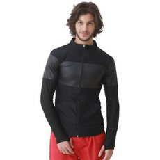 후그 남성용 집업 래쉬가드 RML396