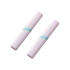 Allup Home Diagonal Style 牙刷盒套組粉紅色, 2套