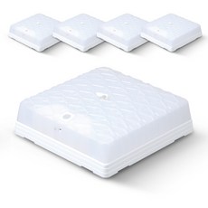 cityo LED方形日光感應燈, 單色, 5入