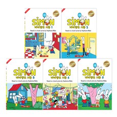 便便屁屁西蒙 Simon 第1輯 11種套組 含英韓劇本 幼兒英語 國小英語, 10CD