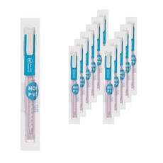 Pentel 飛龍文具 按壓式橡皮擦 ZE81V-W, 混合顏色, 12入