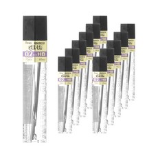 Pentel 飛龍文具 筆芯 HB C502-HB, 0.2mm, 12盒